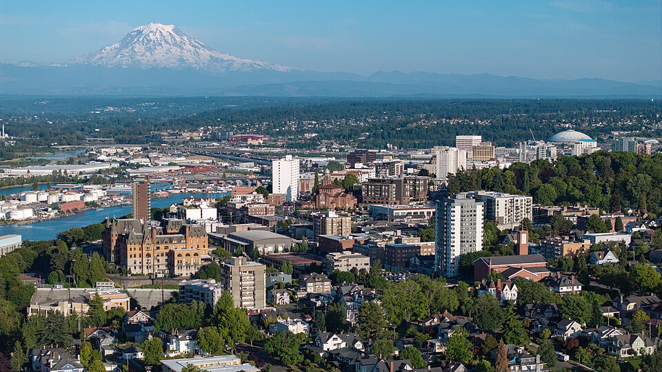 Tacoma area service region