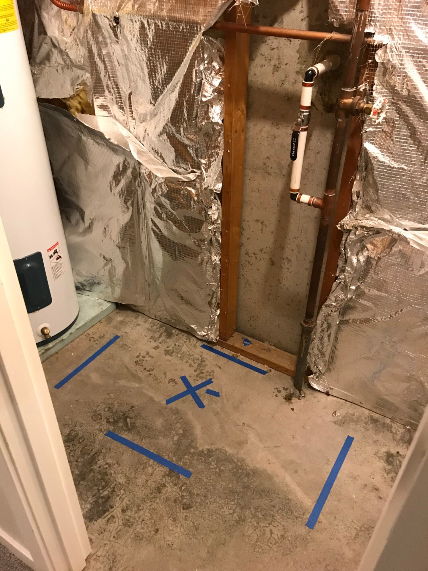 Slab Leak Detection